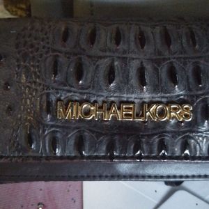 Michael Kors brown wallet